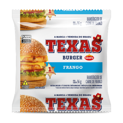 Texas Burger de Frango Granel 56g