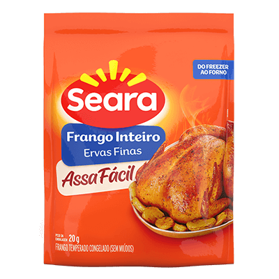 Frango Inteiro Temperado Congelado Assa Fácil