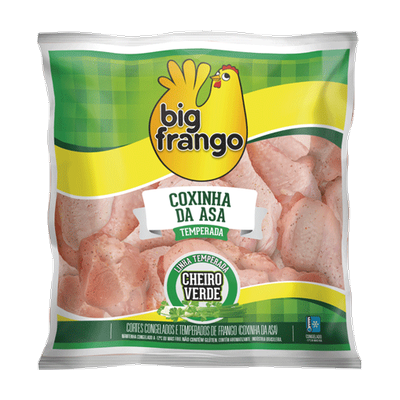 Coxinha da Asa Temperada Pacote
