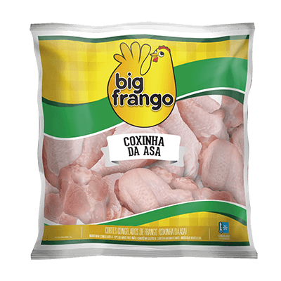 Coxinha da Asa Congelada 783g Big Frango