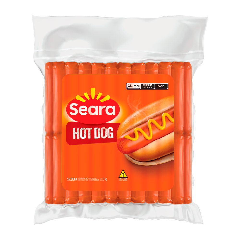 Salsicha Resfriada 3Kg Seara