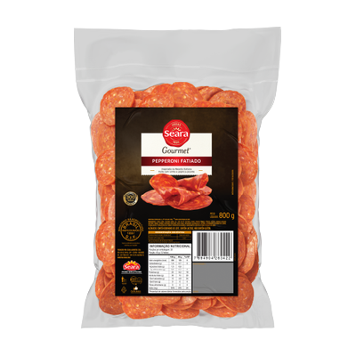Pepperoni Fatiado Seara FS 800g