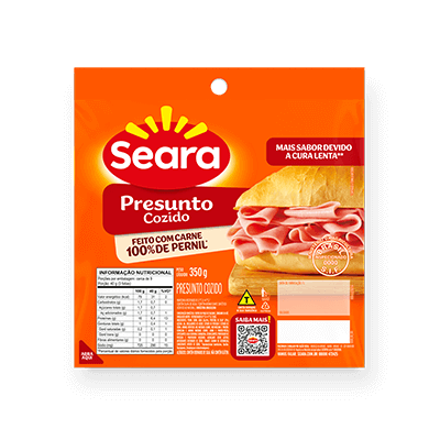 Presunto Cozido Fatiado 350g