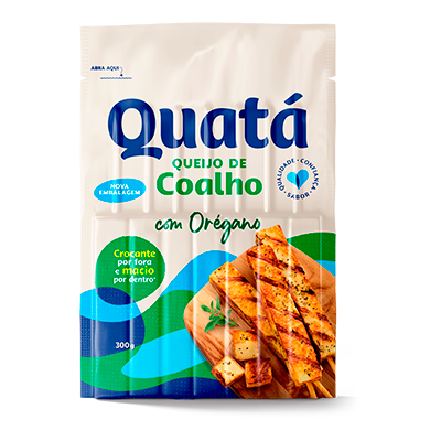 Coalho Espeto c Orégano 300g QUATA