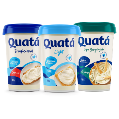 Creme de Queijo Trad Copo 180g Quatá