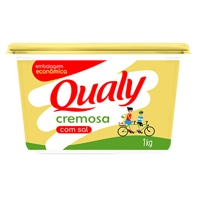 Margarina Cremosa com Sal 1Kg Qualy