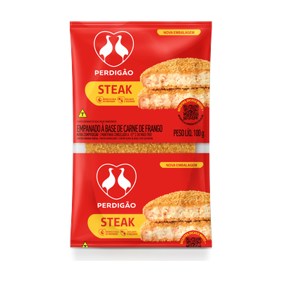 Steak de Frango Empanado 100g Perdigão