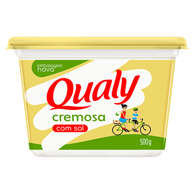 Margarina Cremosa com Sal 500g Qualy