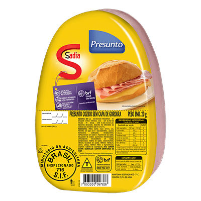 Presunto Cozido Sadia Food Service