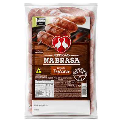 Linguiça Toscana 5Kg Na Brasa