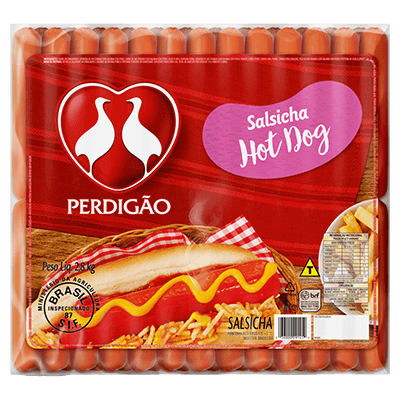 Salsicha Hot Dog 2,8Kg Perdigão