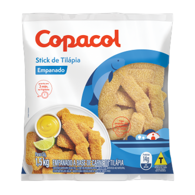 Tirinhas de Tilápia Cong. 1,5Kg