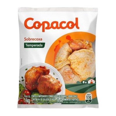 Sobrecoxa de Frango Temp. Cong. 1Kg
