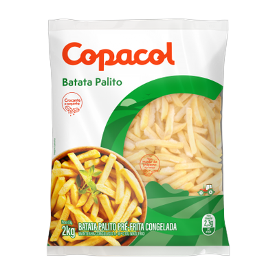 Batata Palito Congelada 2Kg