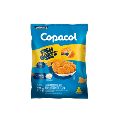 Fishggets de Tilápia Emp. 275g