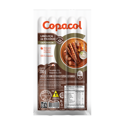 Linguiça de Frango Defumada 200g