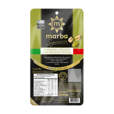 Mortadela Italiana com Pistache Fatiada 180g